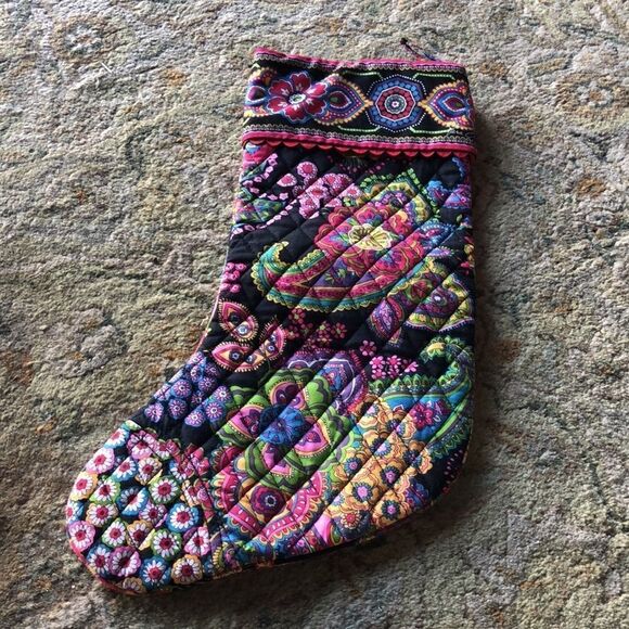 Vera Bradley Christmas stocking - Picture 3 of 6